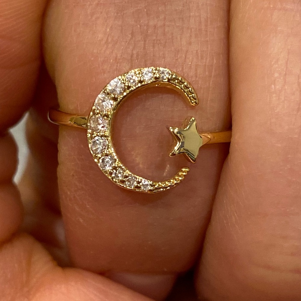Lauren Conrad Moon and Star Ring